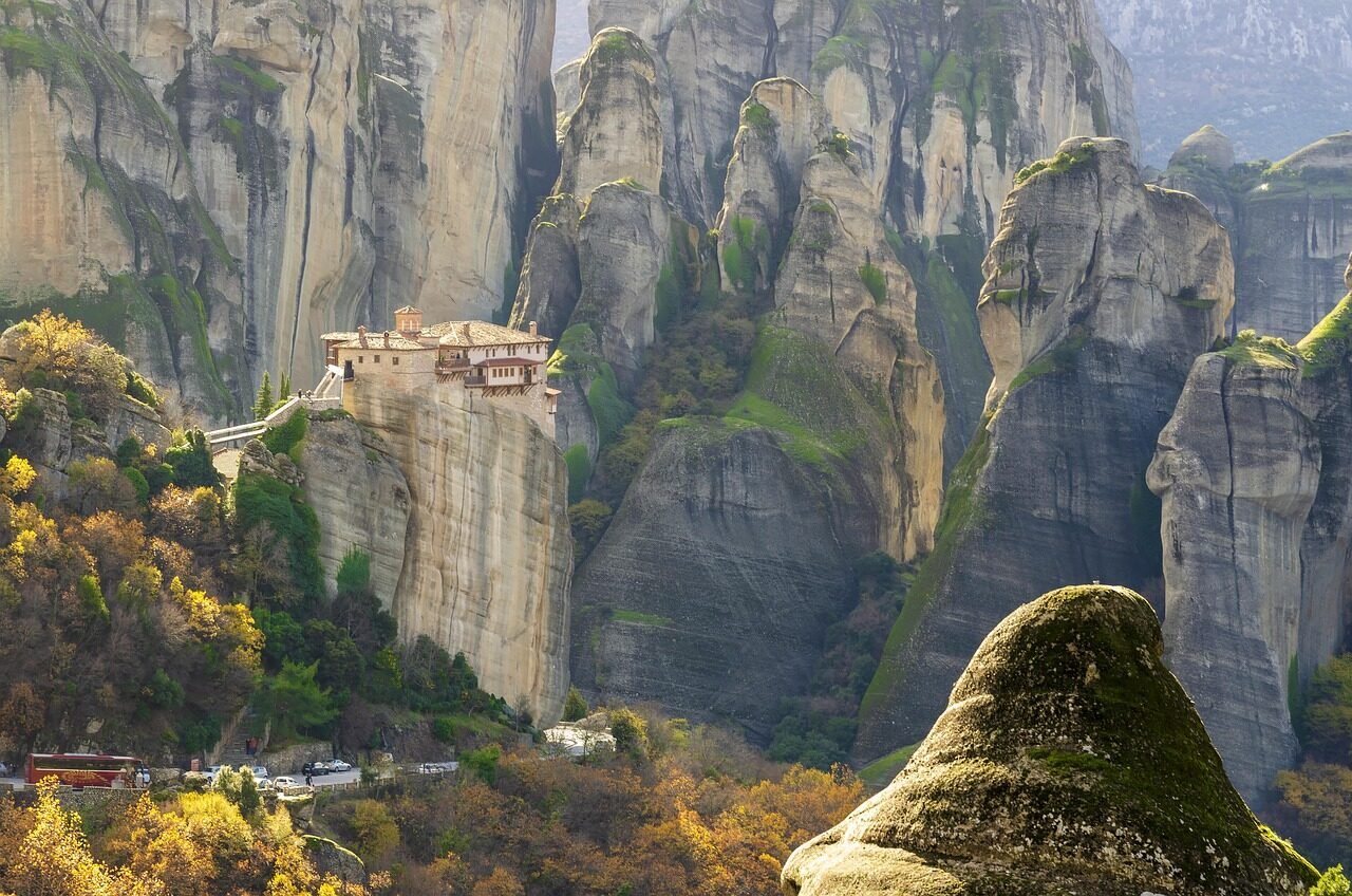 meteora, greece, monastery, landscape, nature, mountain, rock, travel, religion, mountains, rocks, orthodox, kalampaka, church, greek, sky, valley, spectacular, tourism, stone, scenic, architecture, landmark, stones, meteora, meteora, meteora, greece, greece, greece, greece, greece, rock, rock, rocks, church, church, valley
