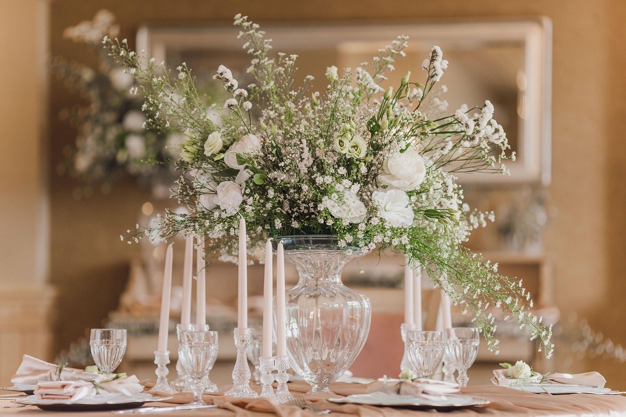 wedding photography, wedding details, beautiful flowers, wedding preparations, wedding, table set-up, flower arrangement, flower background, flowers, table, flower wallpaper, glassware, candles, dining table, decoration, nature, decorative, floral
