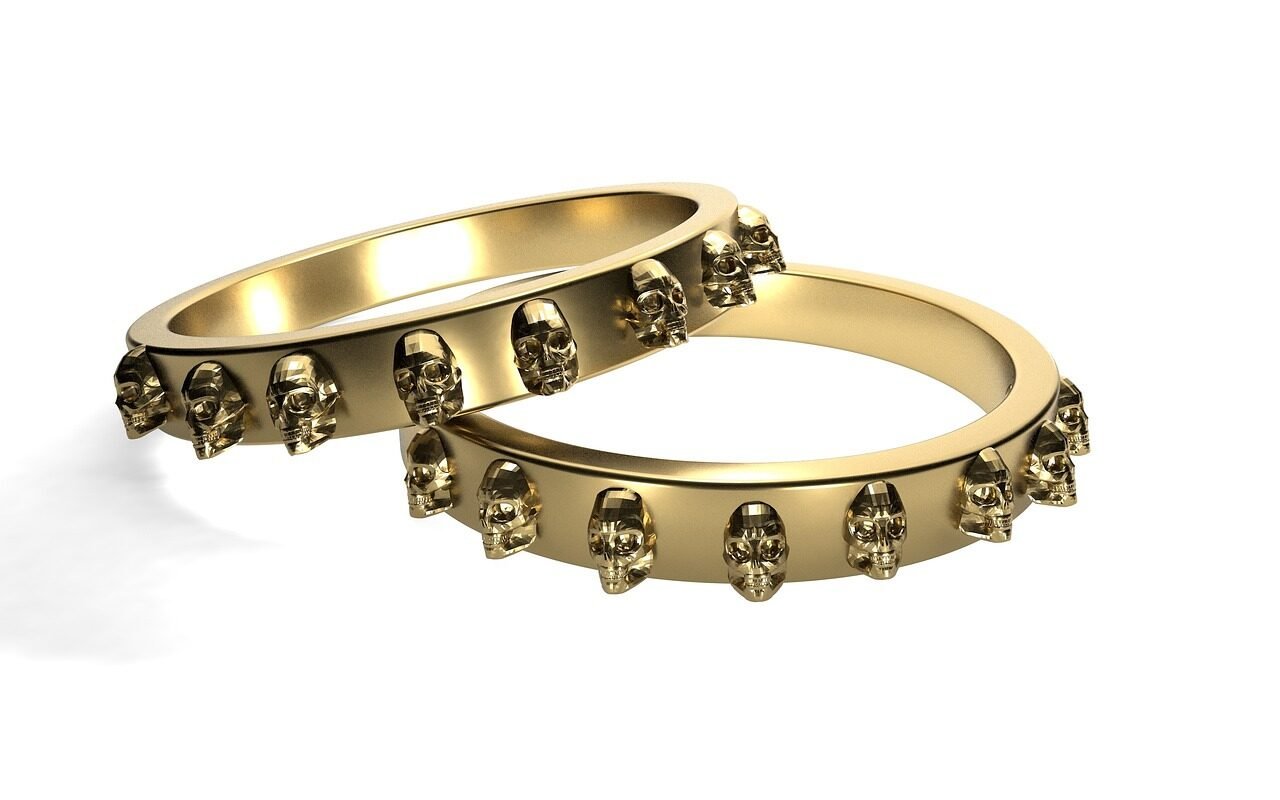 rings, gold, skull and crossbones, golden ring, finger ring, glittering, jewellery, gold ring, together, 3d, rings, gold, golden ring, golden ring, finger ring, jewellery, jewellery, jewellery, jewellery, jewellery, gold ring, gold ring, gold ring, gold ring