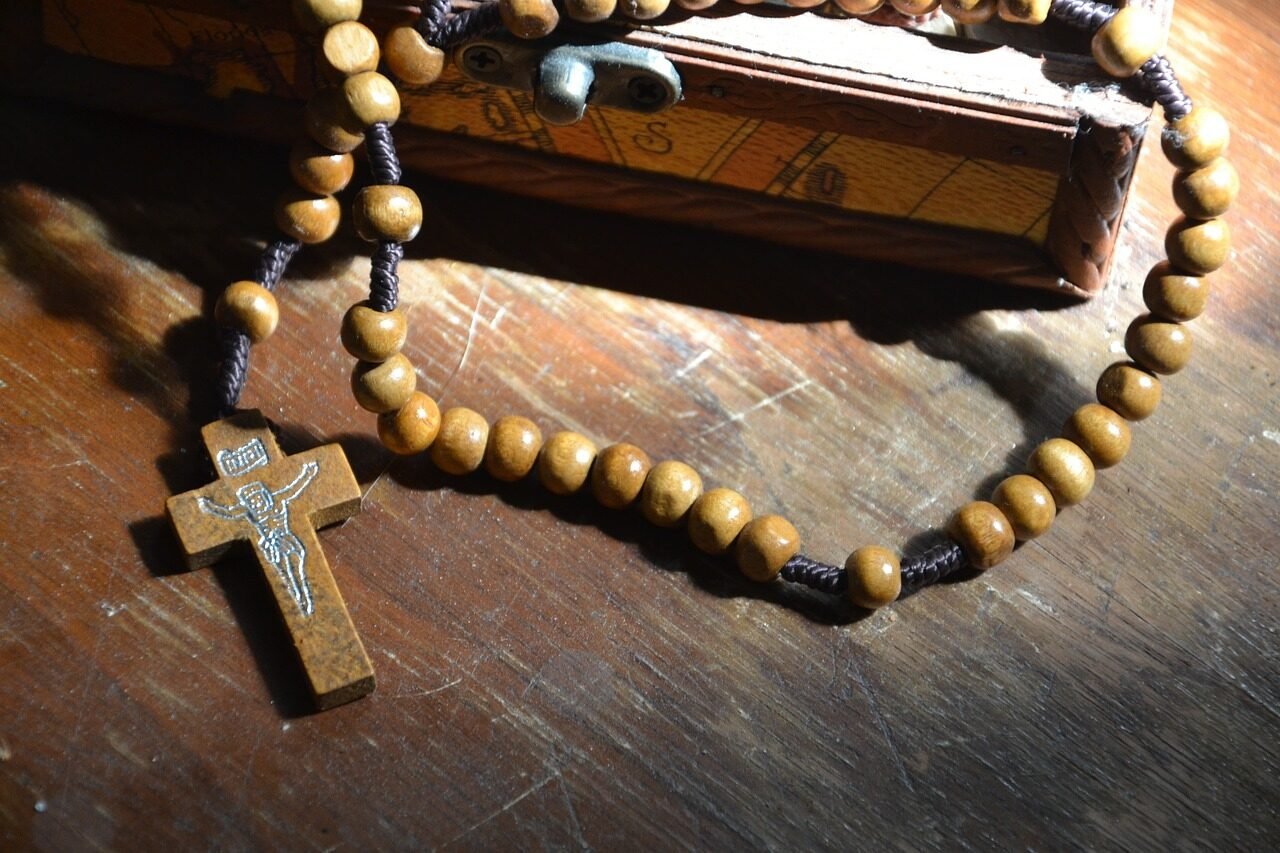 rosary, beads, christian, cross, a cross, jesus, rosary, rosary, rosary, rosary, rosary