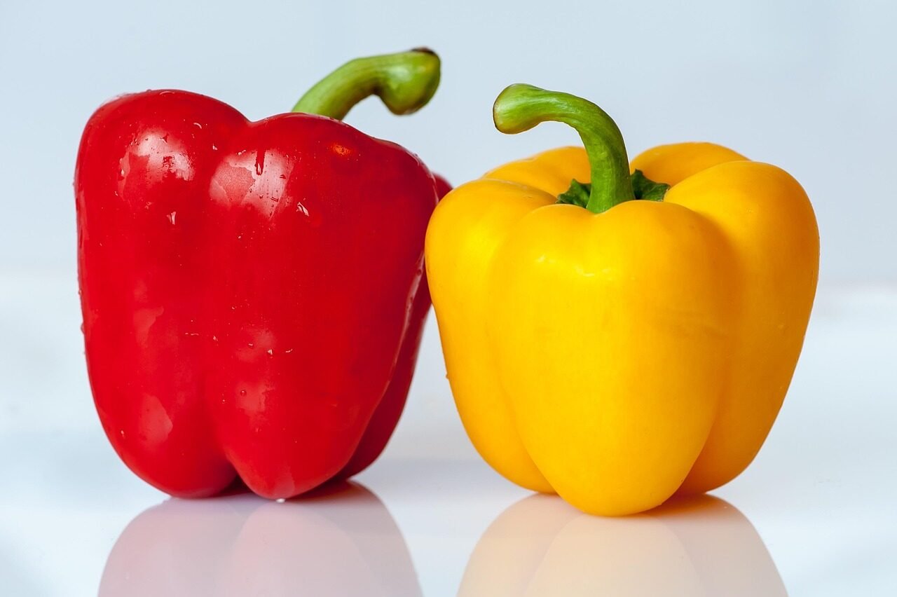 bell peppers, vegetables, food, sweet peppers, peppers, capsicums, yellow bell pepper, red bell pepper, healthy, nutritious, fresh, produce, organic, harvest, food photography, bell peppers, bell peppers, vegetables, vegetables, vegetables, vegetables, vegetables, peppers, peppers, peppers