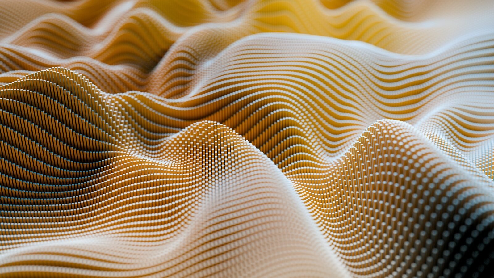 Abstract textured waves in warm orange and brown hues
